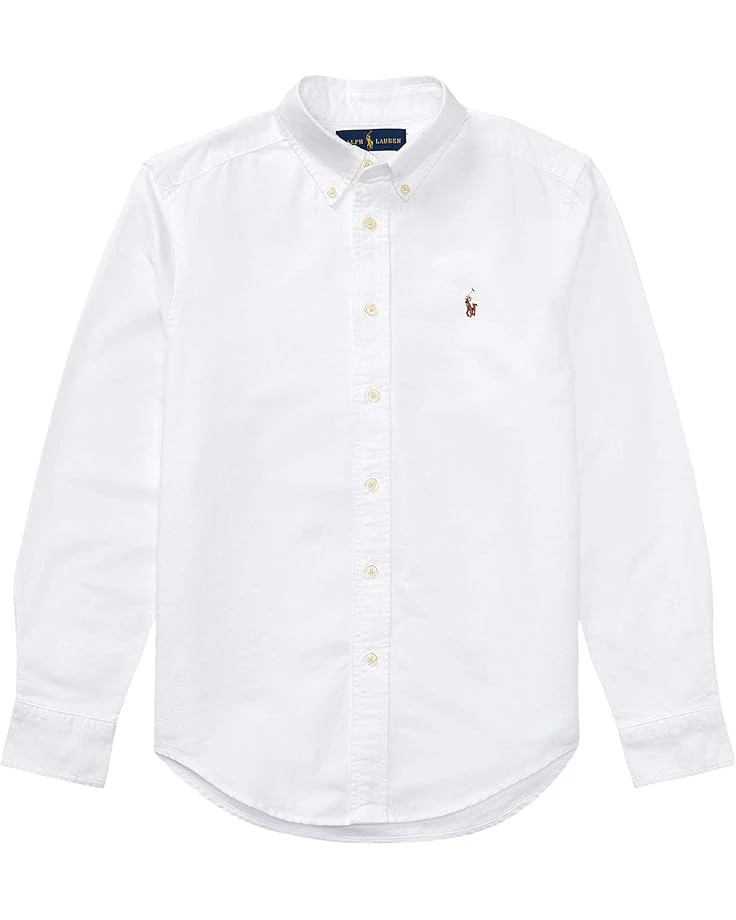 Polo Ralph Lauren Kids Cotton Oxford Sport Shirt (Big Kids) 3 Polo Ralph Lauren Kids Cotton Oxford Sport Shirt (Big Kids)