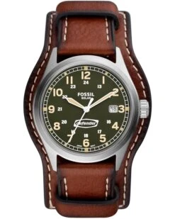Fossil Defender Solar-Powered Eco Leather Watch - FS5974