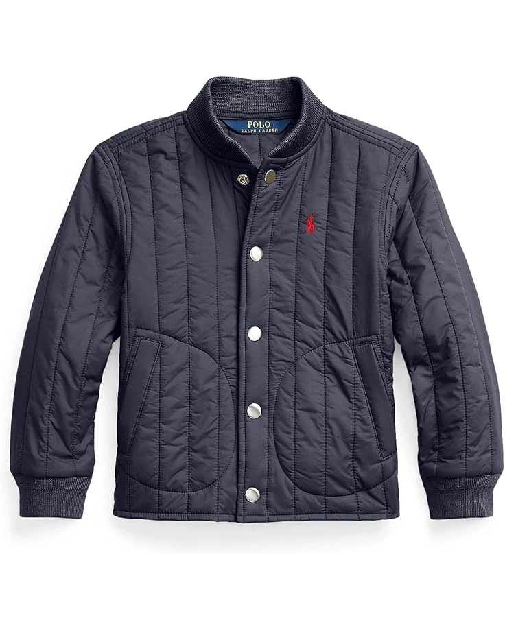 Polo Ralph Lauren Kids Water-Repellent Baseball Jacket (Little Kids) 2 Polo Ralph Lauren Kids Water-Repellent Baseball Jacket (Little Kids)