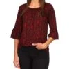 MICHAEL Michael Kors Petite Python Flare Sleeve Top -Clothing Sale Store 71xz1YQTPAL. AC SR736920